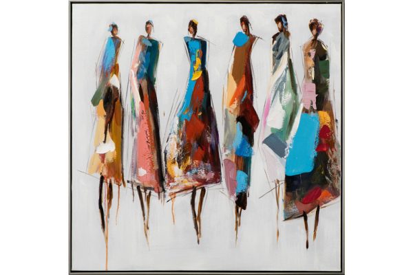 Tranh vẽ các cô gái B 82x82