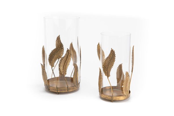 Bộ 2 bình thủy tinh Photophores