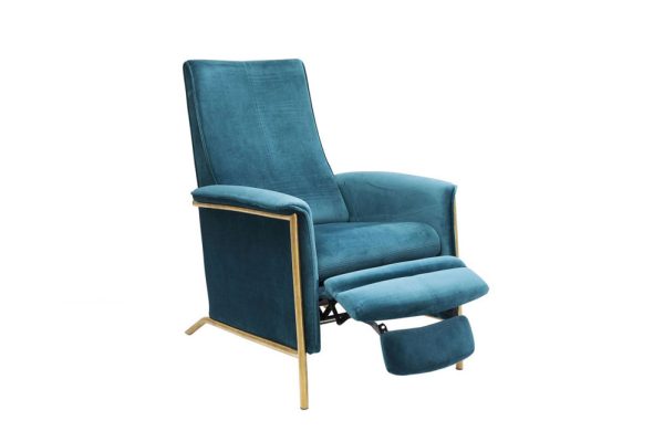 Ghé thư gian Lazy velvet màu xanh tươi mới