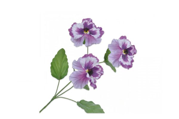 Hoa pansy tím nhạt 72cm