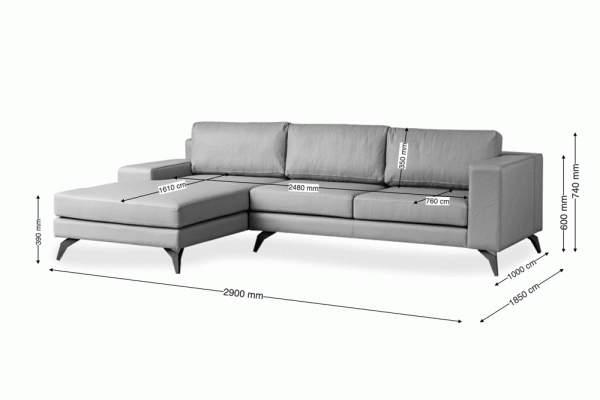 Sofa Opal góc phải