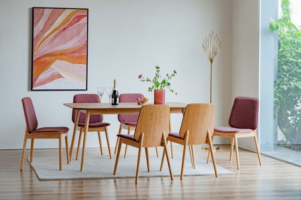 Bộ bàn ăn Tristan gỗ hiện đại