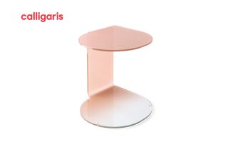 Bàn bên Merian màu burgundy sang trọng hiện đại