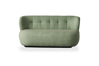 Sofa Moon 2 chỗ vải màu xanh lá lạ mắt nhỏ gọn tiện lợi