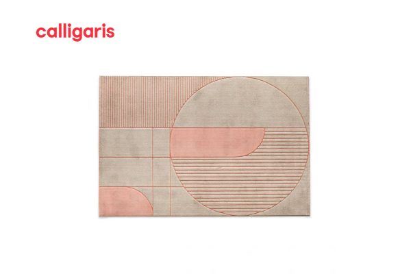 Thảm EIFFEL xám hồng (1,6m x 2,4m)