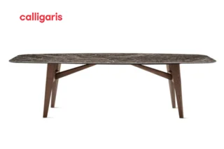 Abrey ceramic emperador 8-seater dining table