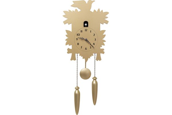 Đồng hồ treo tường CUCKOO BIRD MATTE GOLD
