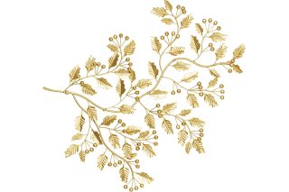 Hoa treo trường Evergreen Berries