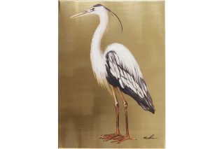 Tranh con diệc HERON LEFT