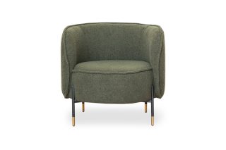 Armchair Royal 2 chỗ vải đẹp xanh đen hiện đại tinh tế