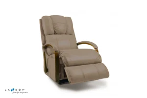 Ghế thư giãn Lazboy Harbor Town Da Pepper (Chỉnh Cơ 10T)