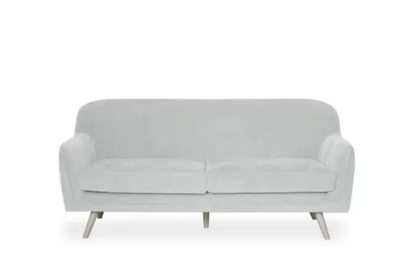 Miami sofa 2 seats yellow fabric