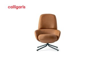 Armchair thư giản Comfy màu nâu hiện đại