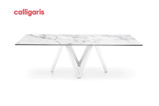 Bàn ăn Cartesio (mở rộng 1,6m–2m–2,4m)