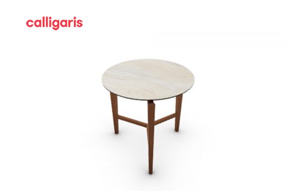 Symbol G ceramic side table P4C