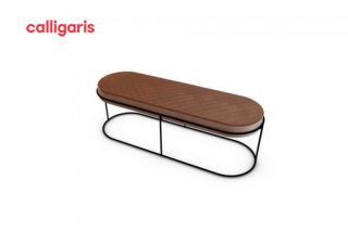 Bench Atollo vải Tobaco Sob