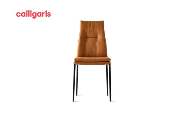 Carmen office chair fabric cognac SlS