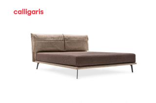 Giường Landa 1m8 bọc vải thanh lich nhã nhặn phù hợp với phong cách sống