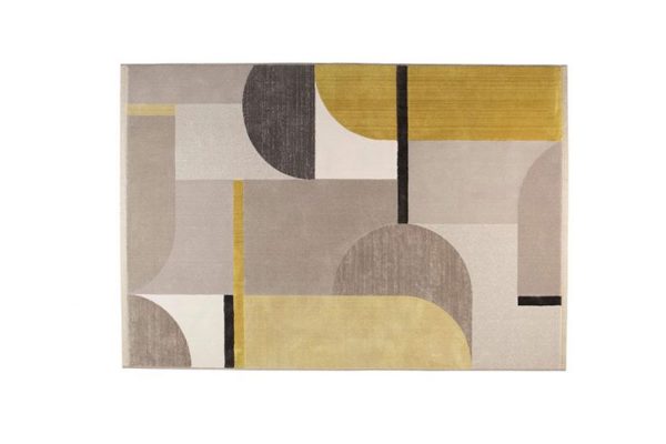 Hilton Carpet 2mx2m9 Gray Yellow 610004Z