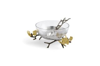 Tô Butterfly Ginkgo Glass Nut 175743 Mca