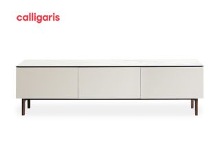 Tủ tivi Universal màu trắng sang trọng