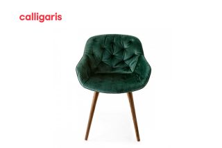 Ghế ăn Igloo vải forest green SOH