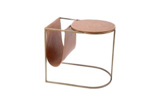 Magazine shelf wood brown W60 58890