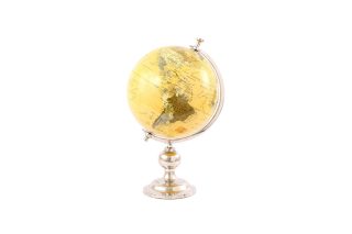 large bright yellow Alu decorative globe 10'' 53678 .