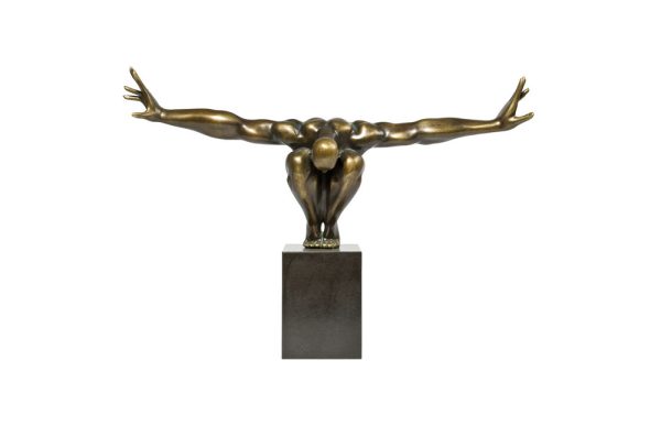 Athlet Bronze statue 75cm 30046K