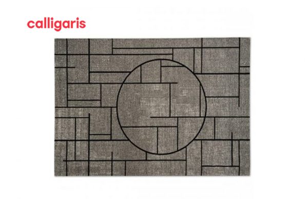 Chinese carpet gray/black 200x300