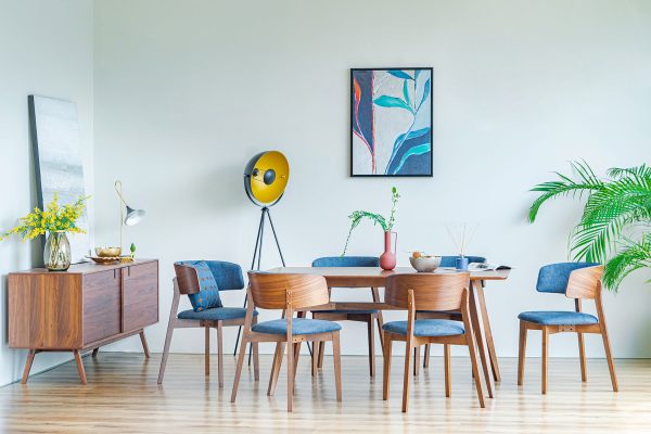 Phòng ăn 6 ghế Skagen nhẹ nhàng thanh nhã