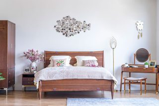 Phòng ngủ Maxine trầm ấm sang trọng vừa cổ điển vừa hiện đại