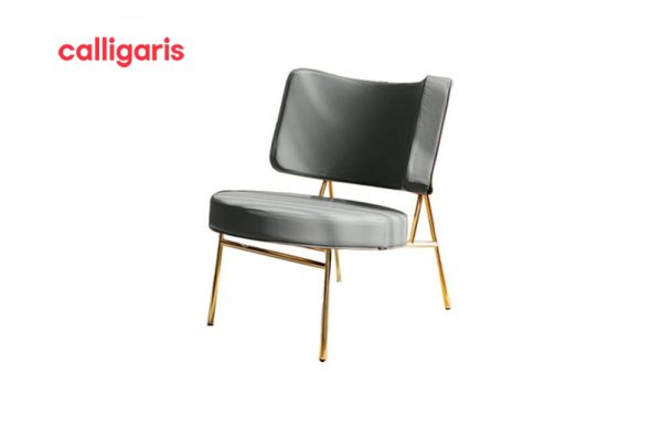 Armchair Coco da taupe màu nâu trầm ấm sang trọng