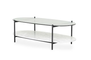 Bnaf nước Cabo mặt bàn bằng oval có kệ dưới tiện nghi hiện đại