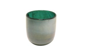 Aqua green glass vase DSL011/LG