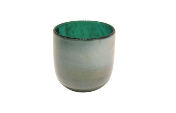 Aqua green glass vase DSL011/LG