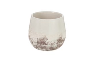 Bình hoa Oceane gốm nâu / xám vừa 98693