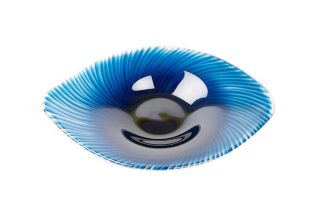 Đĩa thủy tinh vừa Olho Bleu DHU002/BL