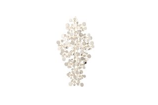 Đồ trang trí tường gương kim loại vàng 68x120 7723J