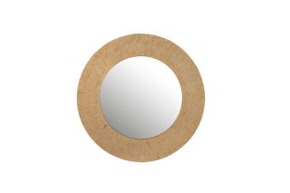 Khung gương Jute Aluminium vàng lớn 7711