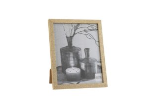 Khung hình gỗ kim tuyến vàng 20x25 8122