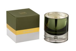 Nến thơm Bergamot&Fig thủy tinh xanh lá lớn 70h 16457