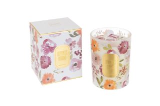 Nến thơm hoa hạnh phúc trắng lớn 70u 21971