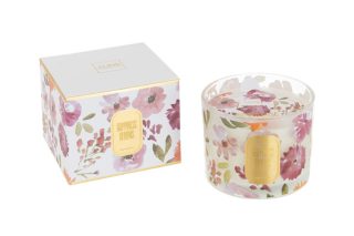 Nến thơm hoa hạnh phúc trắng nhỏ 35u 21970