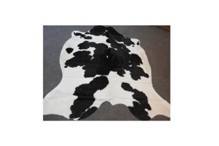 Black and white cowhide carpet BN D