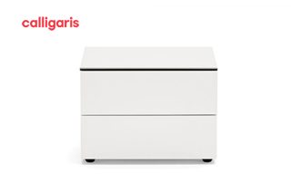 Bàn đầu giường trắng Universal hiện đại