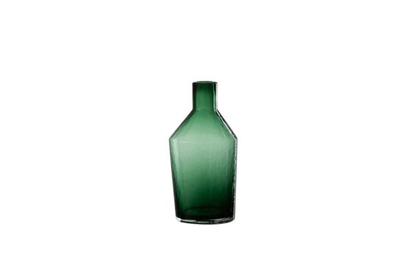 Green decorative vase small 14x28 23301J