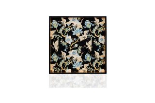 Khay vuông chim hạc - KHAY02010068