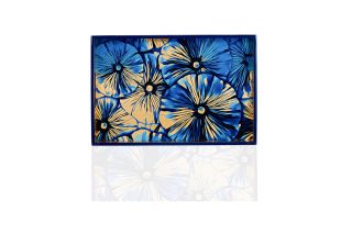 Khay chữ nhật lá súng (L) - KHAY02010057