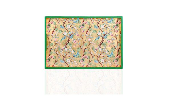 Khay chữ nhật mùa xuân - KHAY02010061